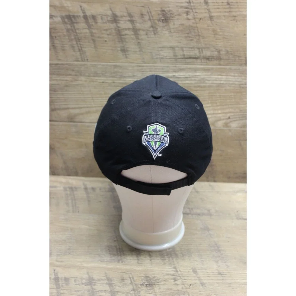 Adidas Seattle Sounders Strapback Hat‎ Size OS 40th Anniversary MLS Baseball